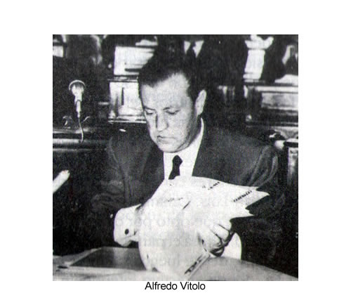 Alfredo Vitolo a cargo del ministerio del interior